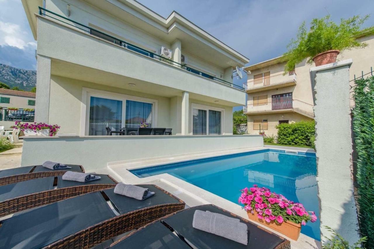 Villa Barbara-Kastela With Heated Pool Exterior photo